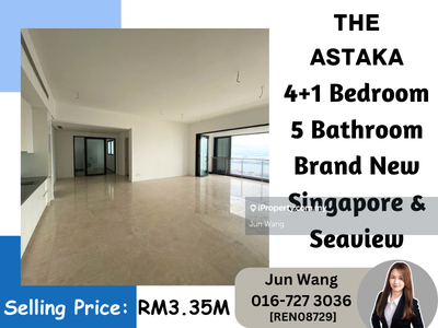 The Astaka, Best Singapore and Seaview, Brand New Unit, High Floor