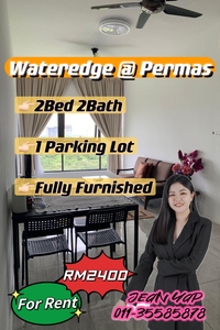 Wateredge Senibong 2BR fully furnish
