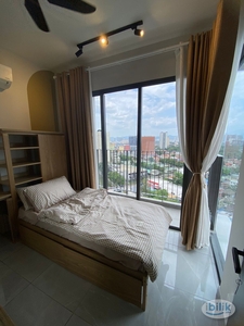 Fully furnished room with private balcony