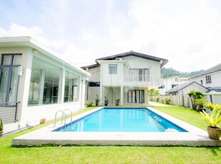 Bungalow Hillview Ampang with Private Pool View KL Skyline