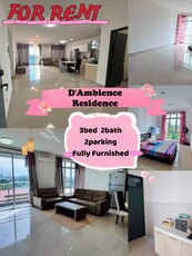 D'Ambience Residence 3bed 2bath Fully Furnished