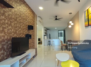 Eco Sky Fully Furnished 3 Rooms With Balcony Jalan Kuching
