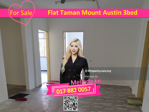 Flat Taman Mount Austin Beautiful 3bed Rm500 Can Buy