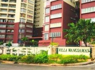 FREEHOLD Level 11 Villa Wangsamas Condo Wangsa Maju Kuala Lumpur near LRT1,267 sqft For Sale