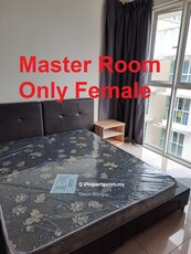 Fully furnished female master bedroom own bathroom next to lrt ara