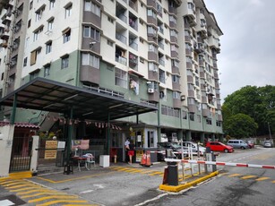 Kepong, apart hijau ria for sale, empty unit, nice location