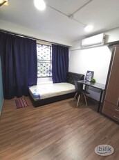 [AC, WATER, NORMAL ELECTRICITY Utilities Included!!] Comfortable Single Rooms @ SS1 / SS2 / Taman Paramount / Petaling Jaya