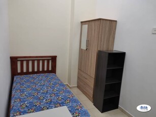 Fully Furnished Single Room with WiFi and Utilities at Greenview Residence, Bandar Sungai Long