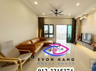 Grace Residence @ Jelutong 1646SF Fully Furnished Renovated 3+1 Rooms