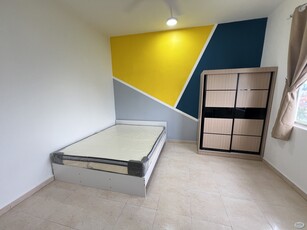 Newly Renovated Master Bedroom at Bukit OUG Condo, Bukit Jalil Awan Besar LRT Station