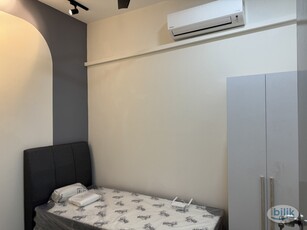 SUBANG BESTARI, NEW CONDO Single Room Fully Furnish NEW 10” Mattress Aircond Wardrobe Table Chair