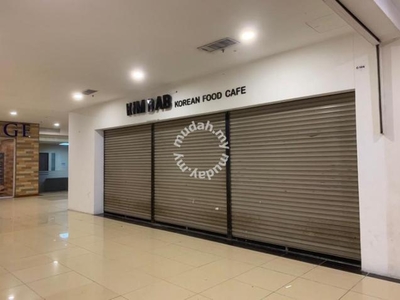 One Borneo shopping mall corner unit