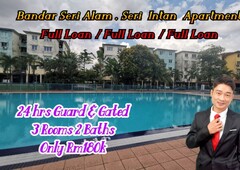 Sri Intan Apartment , Seri Alam @ Full Loan Low Down