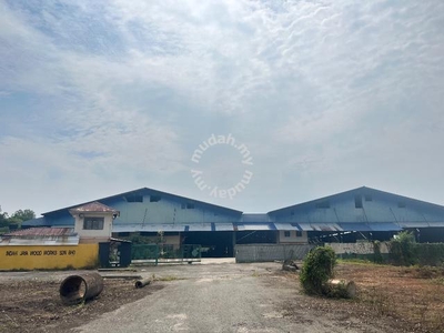 10 Acres Heavy Industrial Detached Factory , Batu Kikir Mainroad