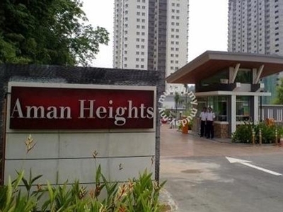 【 100%LOAN 】Aman Heights 1298sf Seri Kembangan BELOW MARKET PRICE