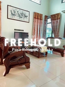 FREEHOLD Renovated 50x92sf Single Storey Bungalow Paya Rumput Melaka
