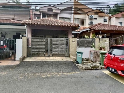 FACING OPEN Double Storey Terrace House Wangsa Maju Seksyen 5..!!