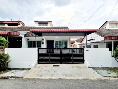 Ipoh pengkalan refurbished renovated 1sty inter corner house for sale