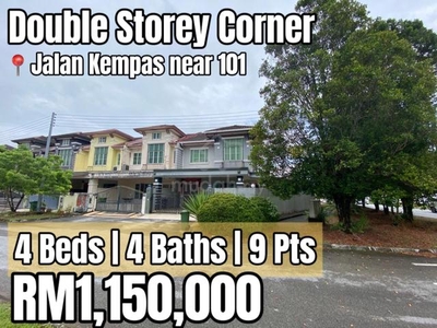 Jalan Kempas near 101 Double Storey Corner 9 Points