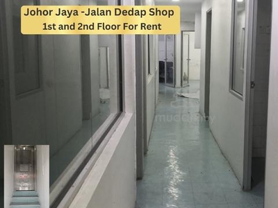 Johor Jaya Jalan Dedap Shop For Rent