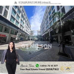 KK Times Square Shoplot / Office Space Ground, 1st, 2nd Floor For Rent