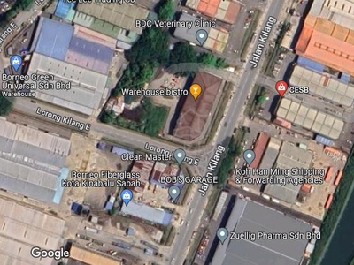 Kolombong Workshop (66'W x 44'L x 20'H) | Jalan Kilang | Road Frontage