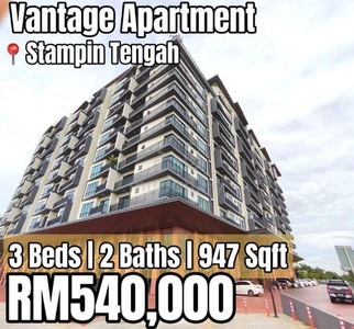 Stampin Tengah Vantage Apartment 3 Bedrooms 947 Sqft
