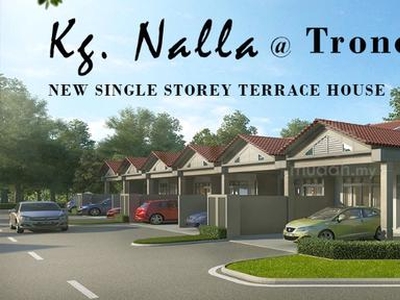 Tronoh, Kg Nalla, New Single Storey Teres 20x70, Full Loan & Govt loan