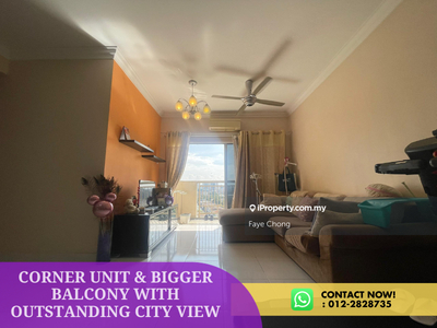 Corner Unit & Bigger Balcony With Outstanding City View
