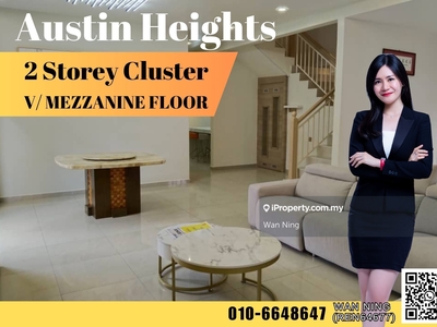 Double storey cluster with mezzanine floor