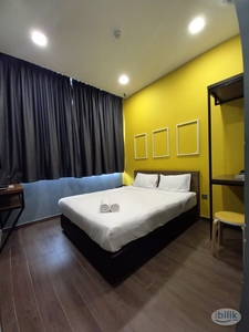 Foreigner Perferred Room For Rent 5mins to PUDU LRT Station Frame Hotel Queen-Room