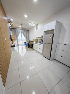 Fully Furnished Apartment 2 Rooms Condo LRT HighPark Suites SS 6 Kelana Jaya Petaling Jaya For Rent