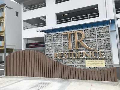 Partially Furnished Apartment 2 Rooms Condo MRT LRT TR Residence Titiwangsa Kuala Lumpur For Rent