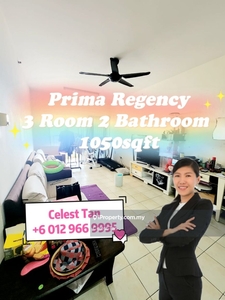 Prima Regency 1050sqft 3 Room 2 Bathroom