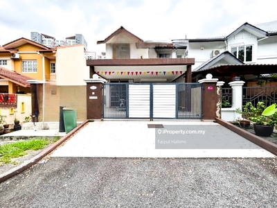 Renovated and extended 2 storey terrace in Cheras