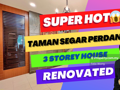 Super Cheap 3 Storey House, Segar Perdana, Bali Residence, Cheras