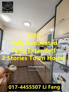 Taman Tunas Muda - 2 Stories Town House - Fully Renovated Extended