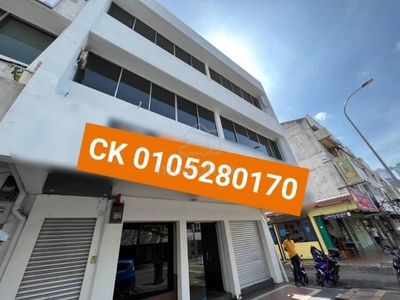 3 STOREY End Lot Shop Office Taman Melaka Raya Jalan Merdeka Town Area