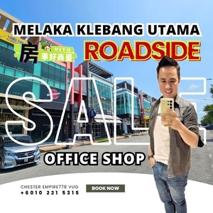 Roadside Office Shop at Taman Klebang Utama near to Limbongan