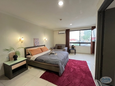 0️⃣Zero Deposit✅ ,Jalan Imbi Bukit Bintang Master Bedroom With Private Bathroom,Walking Distance To Monorail Imbi, Move In Ready