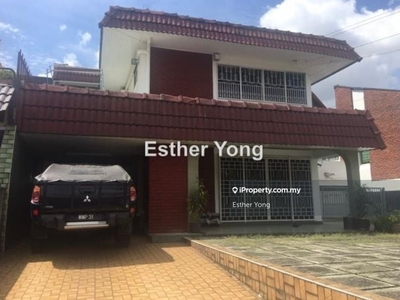 2 storey Semi D corner house is available for rent now