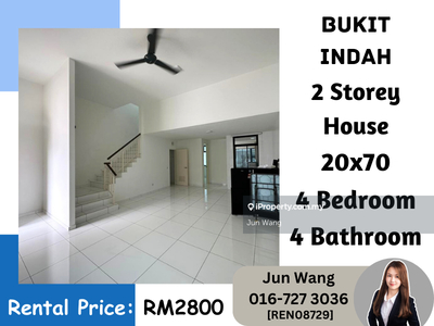 Bukit Indah Avenue 26, 2 Storey House 20x70, 4 bedrooms 4 bathrooms