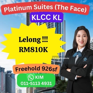 Cheap Rm290k Platinum Suites (The Face) @ Klcc