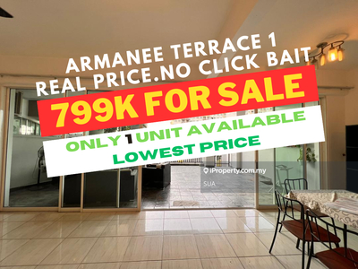 Cheapest price in Armanee Terrace 1. No Click Bait