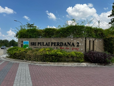 CLUSTER 2 STOREY HOUSE (END LOT WITH LAND) PULAI PERDANA 2