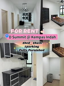D Summit 2bed 2bath Fully Furnished For Rent