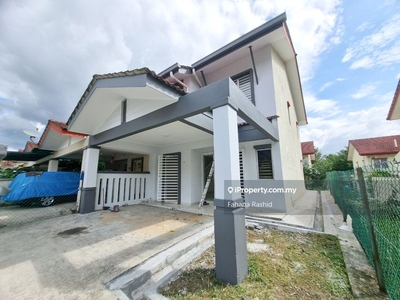 End Lot With Land 2 Storey Terrace Aman Putri Sungai Buloh Shah Alam