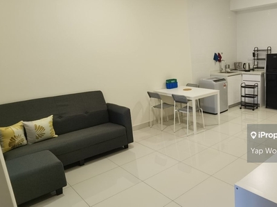 Fully furnished and move anytime. Facing martrade and mt kiara view