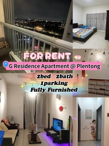 G Residence 2bed 2bath Fully Furnished For Rent