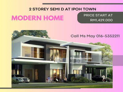 Guarded Luxury 2 Storey Semi D At Ipoh Town Strategic Location
